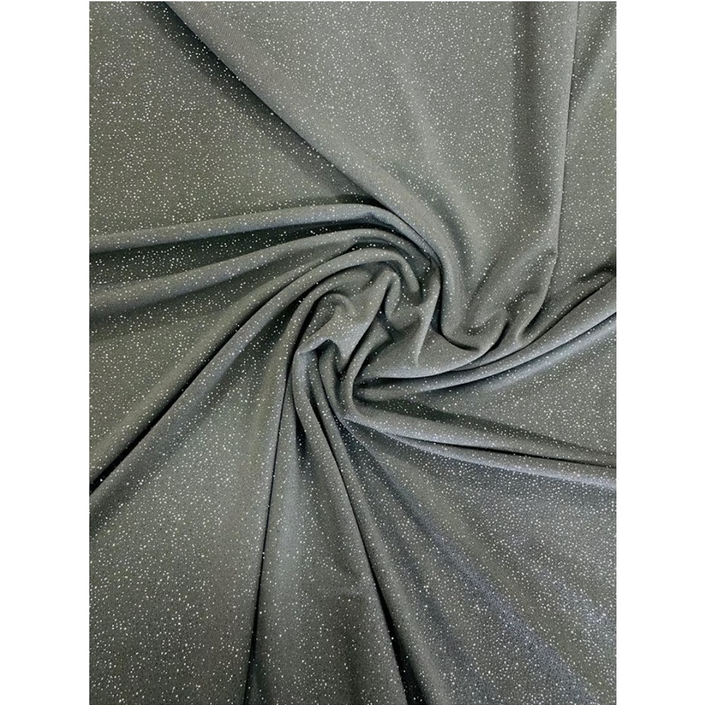 Glitter ITY Fabric - 5 Yards - Sea Form Sage